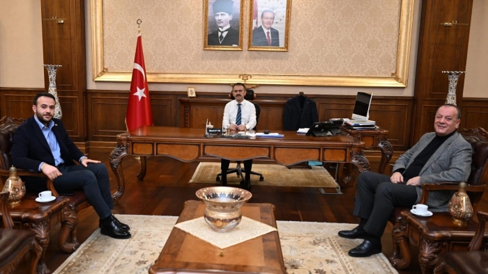 KILIÇ GRUP'TAN VALİ AKTAŞ'A NEZAKET ZİYARETİ